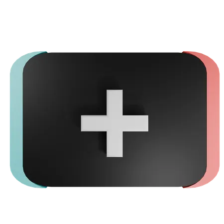 Tik Tok Add Plus  3D Icon