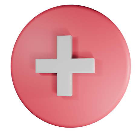 Tik Tok Add Plus  3D Icon