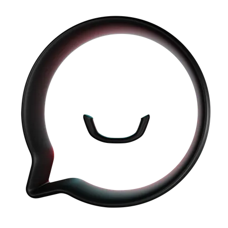 Tik Tok Chat  3D Icon