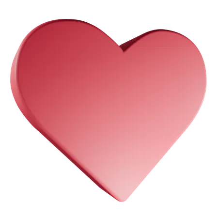 Tik Tok Heart  3D Icon