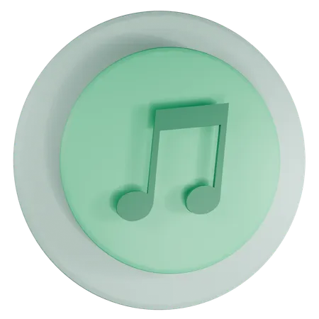 Tik Tok Music  3D Icon