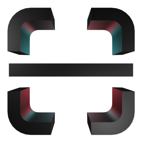 Escaneamento tik tok  3D Icon