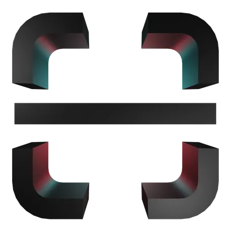 Tik Tok Scan  3D Icon