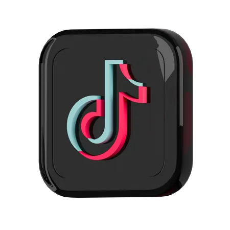 Tik Tok  3D Icon