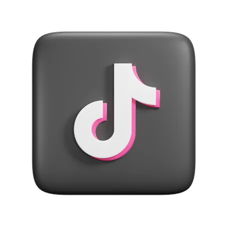 TikTok  3D Icon