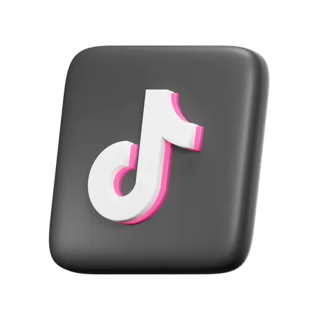 Tik Tok  3D Icon