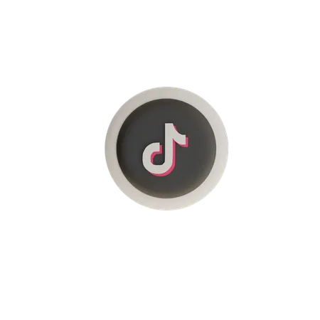 Tiktok  3D Icon