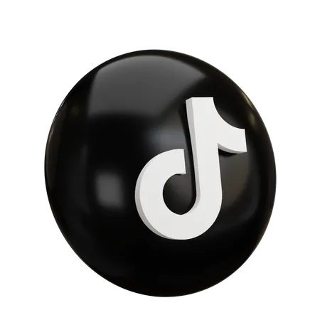 Tiktok  3D Icon