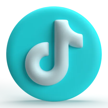 Tiktok  3D Icon