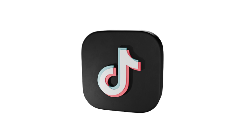 Tiktok  3D Icon