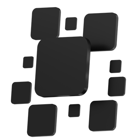 Tiles Shape  3D Icon