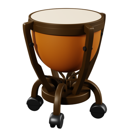 Timbales  3D Icon