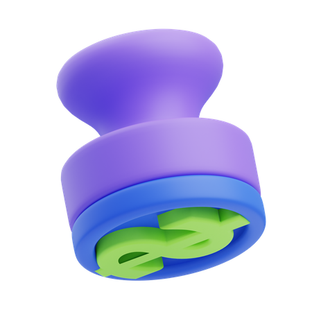 Timbre  3D Icon