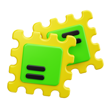 Timbre-poste  3D Icon