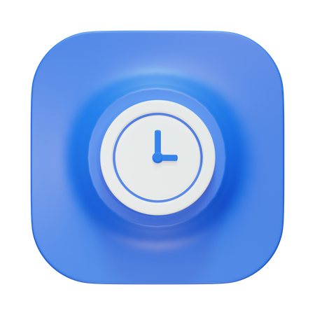 Time  3D Icon