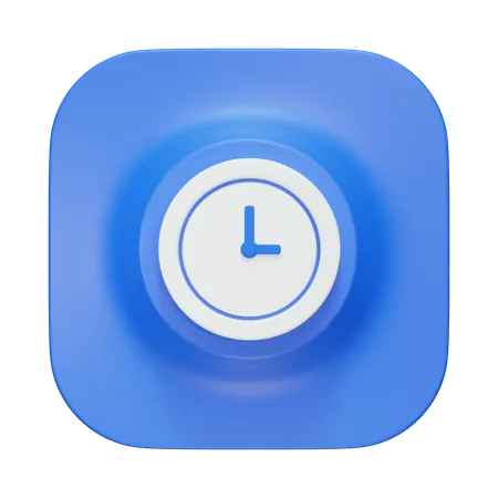 Time  3D Icon