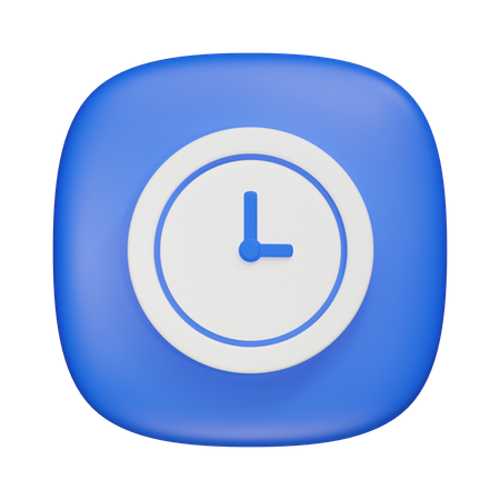 Time  3D Icon