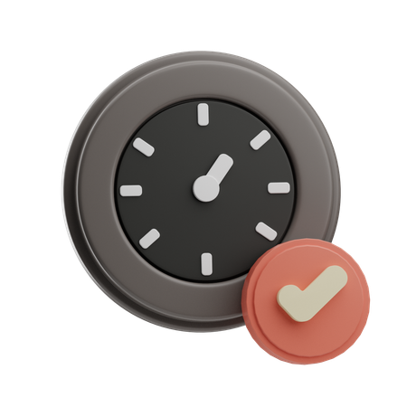 Time  3D Icon