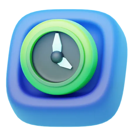 Time  3D Icon