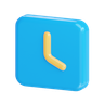 time 3d icon