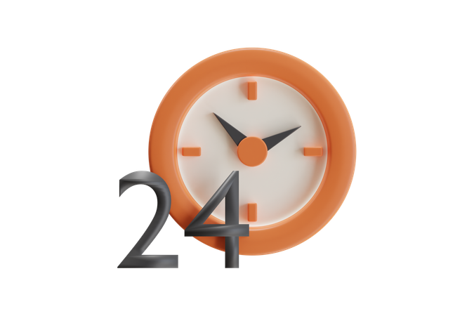 Time  3D Icon