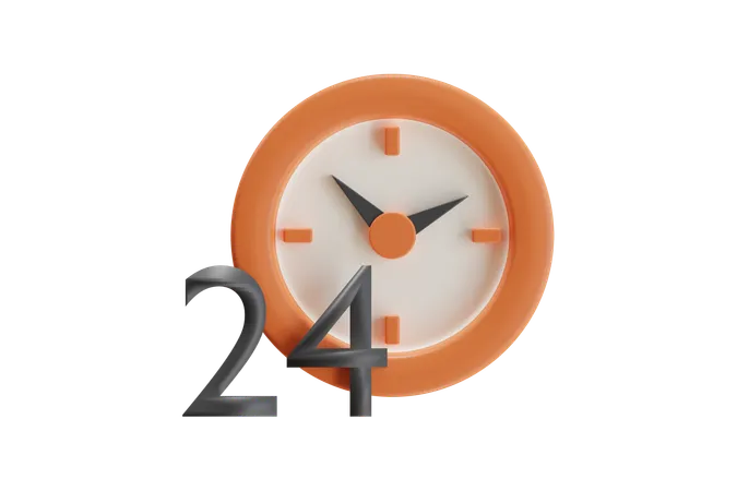 Time  3D Icon