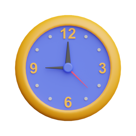 Time  3D Icon