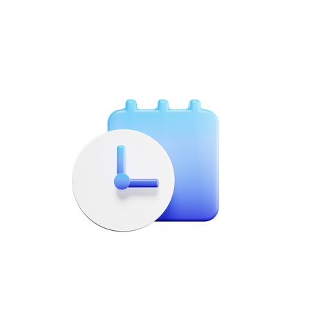 Time  3D Icon