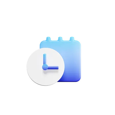 Time  3D Icon