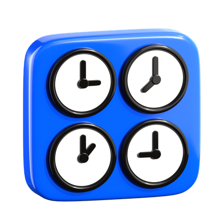 Time  3D Icon