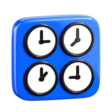 Time  3D Icon