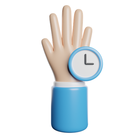 Time  3D Icon