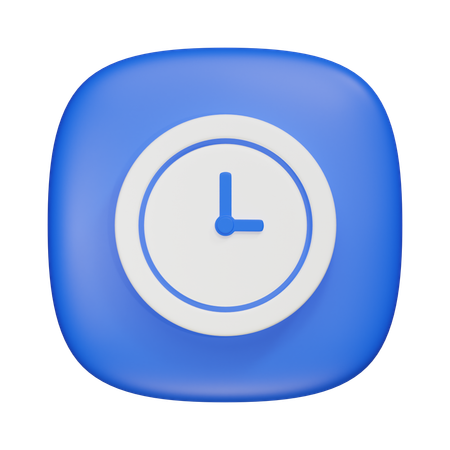 Time  3D Icon