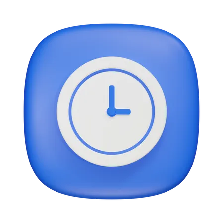 Time  3D Icon