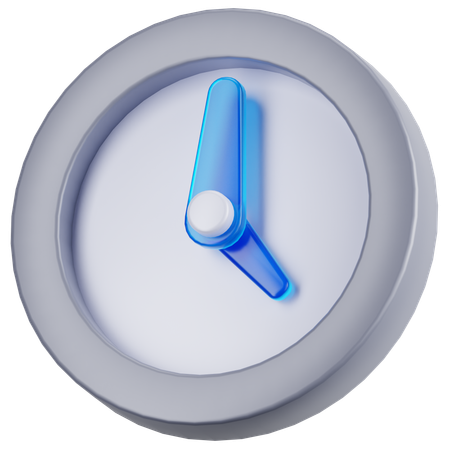 Time  3D Icon