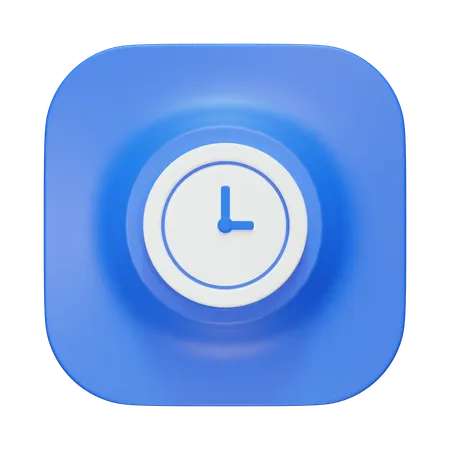 Time  3D Icon