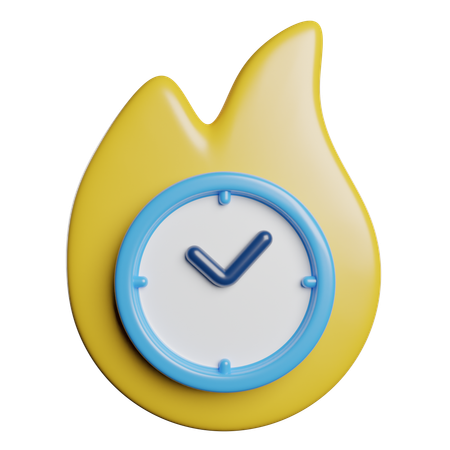 Time  3D Icon