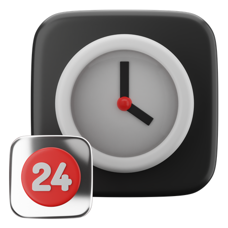 Time  3D Icon