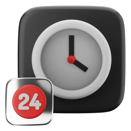 Time  3D Icon