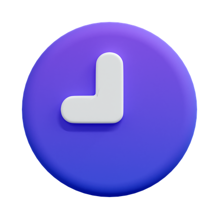 Time  3D Icon