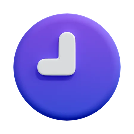 Time  3D Icon