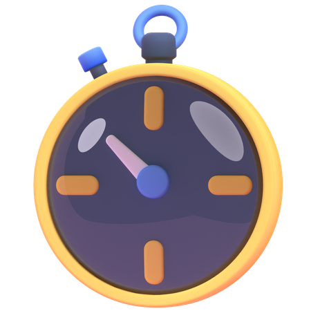 Time  3D Icon