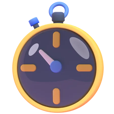 Time  3D Icon