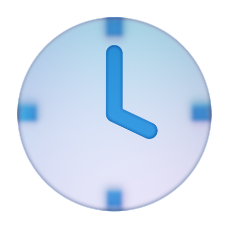 Time  3D Icon