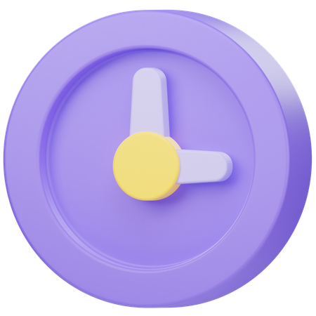 Time  3D Icon