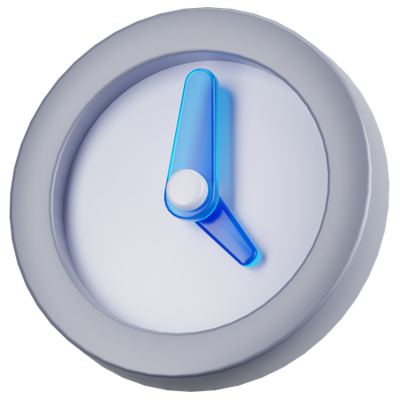 Time  3D Icon