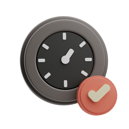 Time  3D Icon