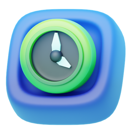 Time  3D Icon