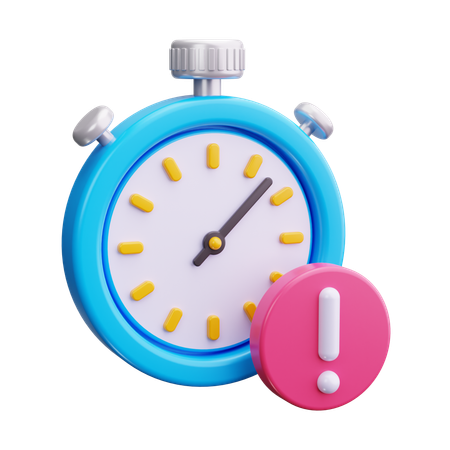 Time Alert  3D Icon