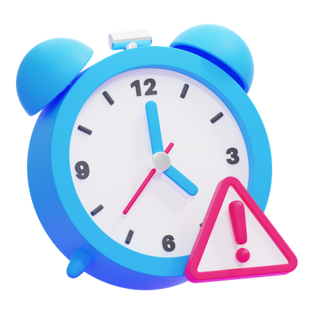 Time Alert  3D Icon